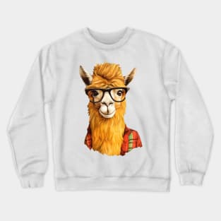 Lama lover #lama Crewneck Sweatshirt